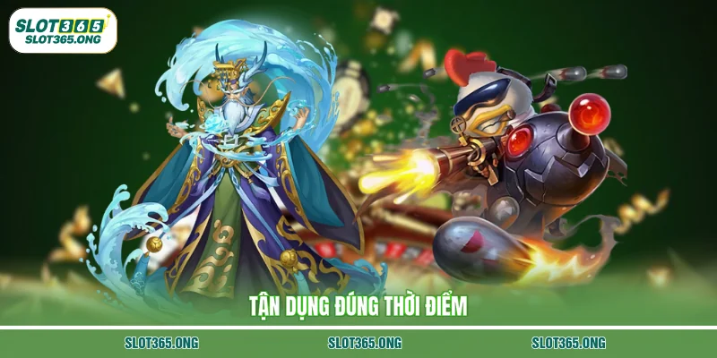 Tận dụng đúng thời điểm